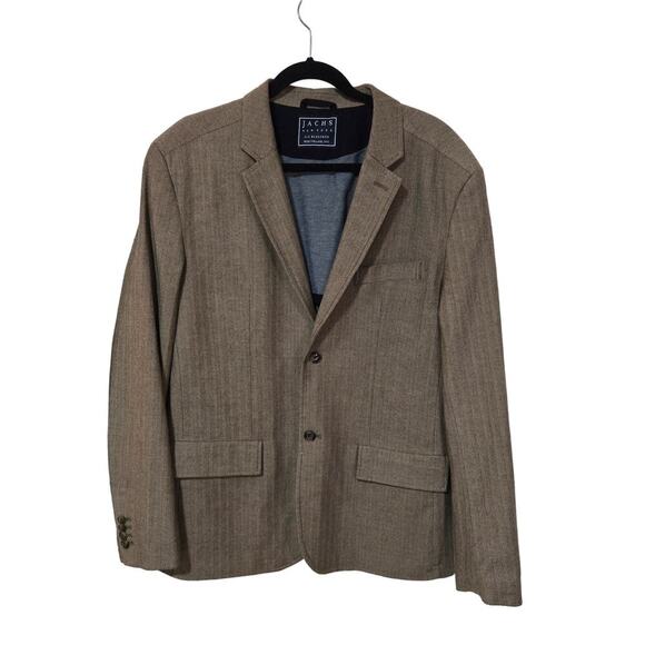 Jachs New York Other - Jachs New York Blazer Mens Size Large Brown Career Formal Preppy Fall Event